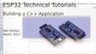 ESP32 Technical Tutorials  Building a C++ Applica