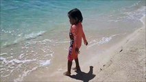 Baby Playing Star Fish and Beach Sand - Donna The Exp