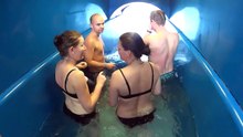 Fun River Water Slide at Aquadome B