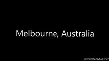 A Tourist's Guide to Melbourne, A