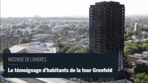 Incendie de Londres : des habitants de la tour Genfeld témoignent