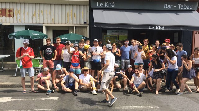 Les étudiants en kiné fêtent la fin de leurs trois ans d'étude