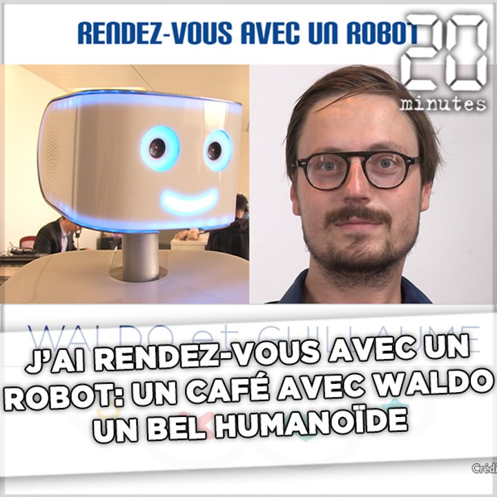 J’ai rendez-vous avec un robot: Un café avec Waldo, un bel humanoïde aux yeux bleus