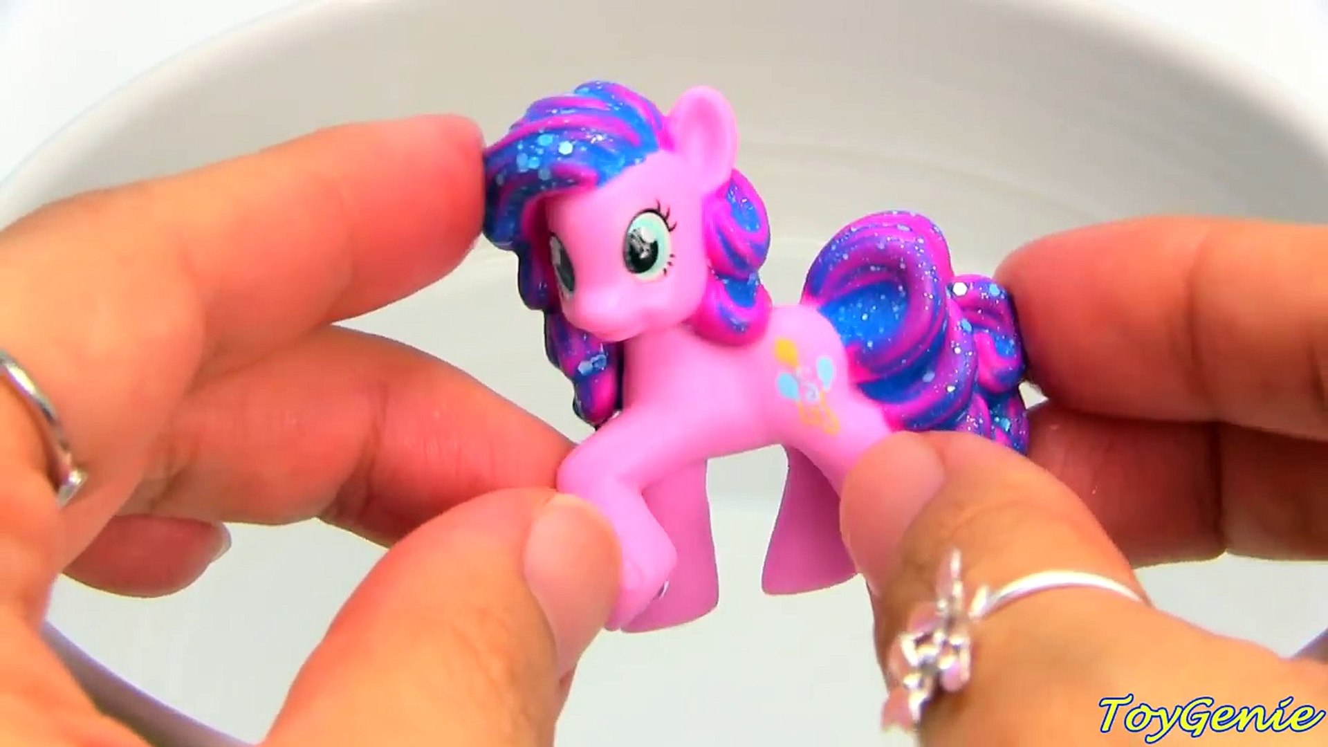 my little pony color changing magic bath figures