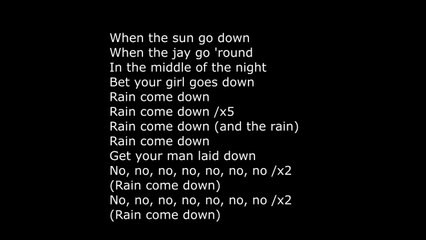 Vince Staples - Rain Come Down Lyrics
