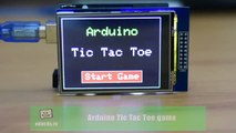 Arduino Game Project  Tic Tac Toe Game with a touch screen and an Arduino from Banggood
