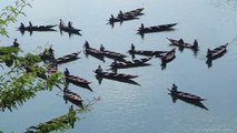 Dawki (Umngot) River Meghalaya India in