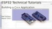 ESP32 Technical Tutorials  Building a C++ Applicati