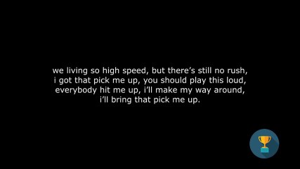 Ryan Oakes - Pick Me Up Lyrics