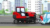 NEW Yellow Dump Truck w JCB Excavator Real Vehicles for Kids - Cars & Trucks Cartoon for Children