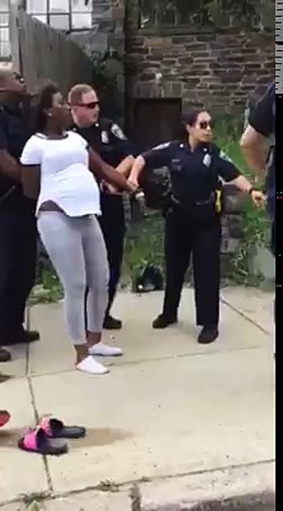 (Part 3) Brutal arrest of a pregnant woman by policemen