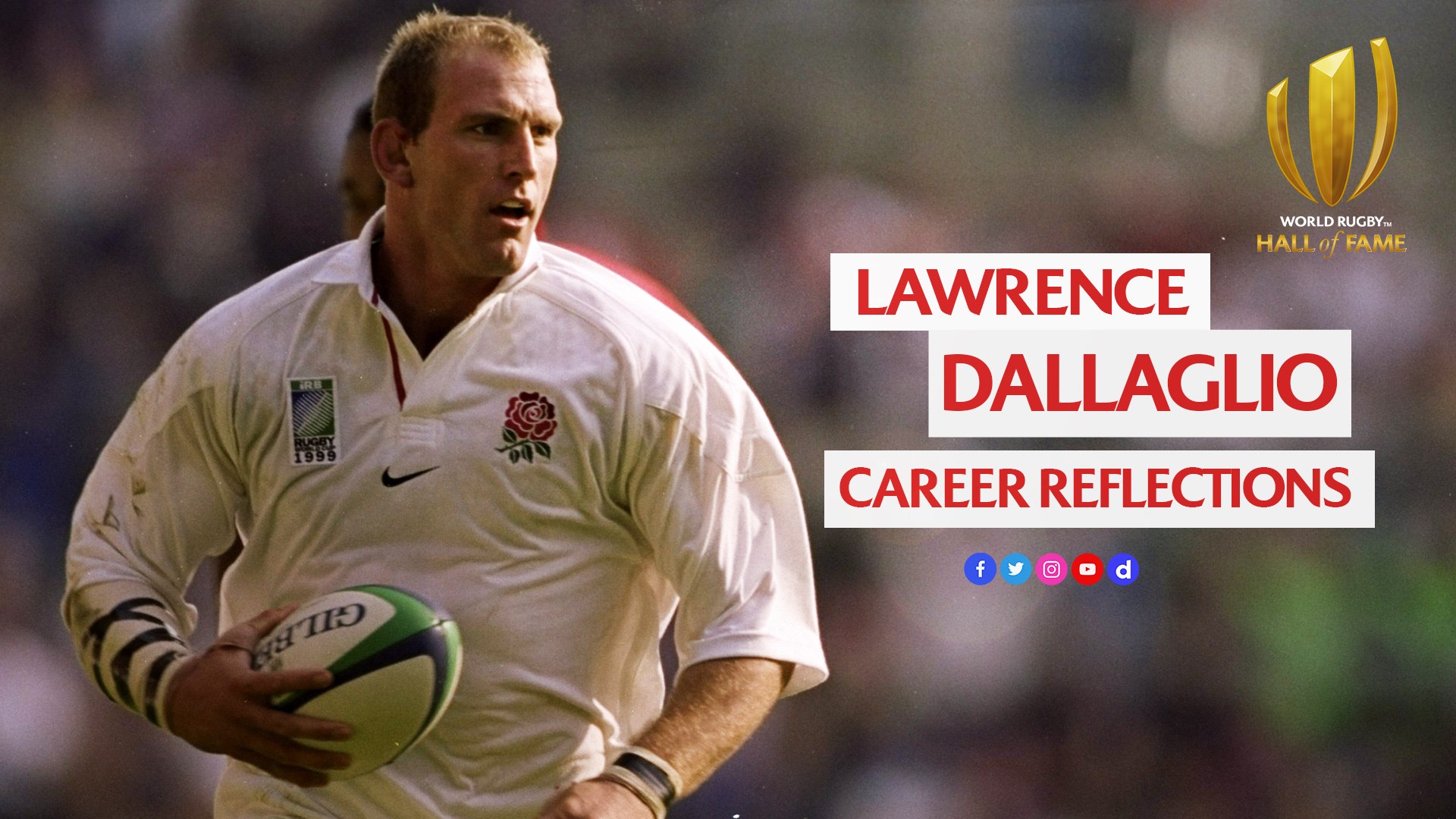 Building Lions: World Rugby Hall of Famer Lawrence Dallaglio reflects on  his career - video Dailymotion
