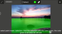 How to make colored photo landscape with Picsay Pro for Android