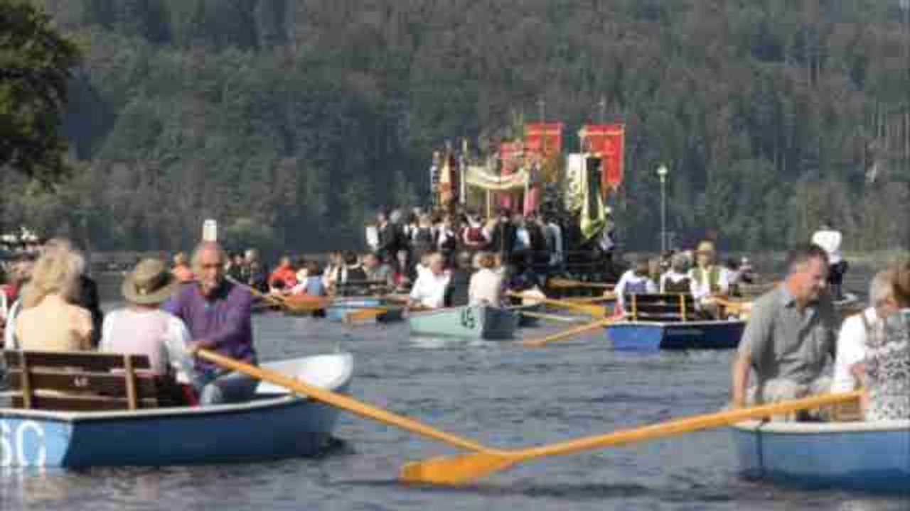 Procesiones y música tradicional durante el Corpus Christi en Alemania
