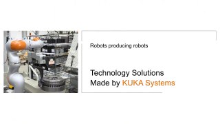Robots producing robot