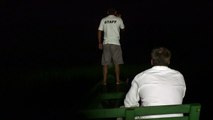Hunting White Caiman Alligators At Night - RAW FOOTA