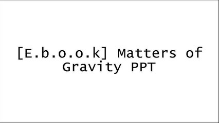 [YDOBr.Best] Matters of Gravity by Turner ZIP