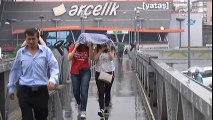 İstanbul'a Yağmur Sürprizi