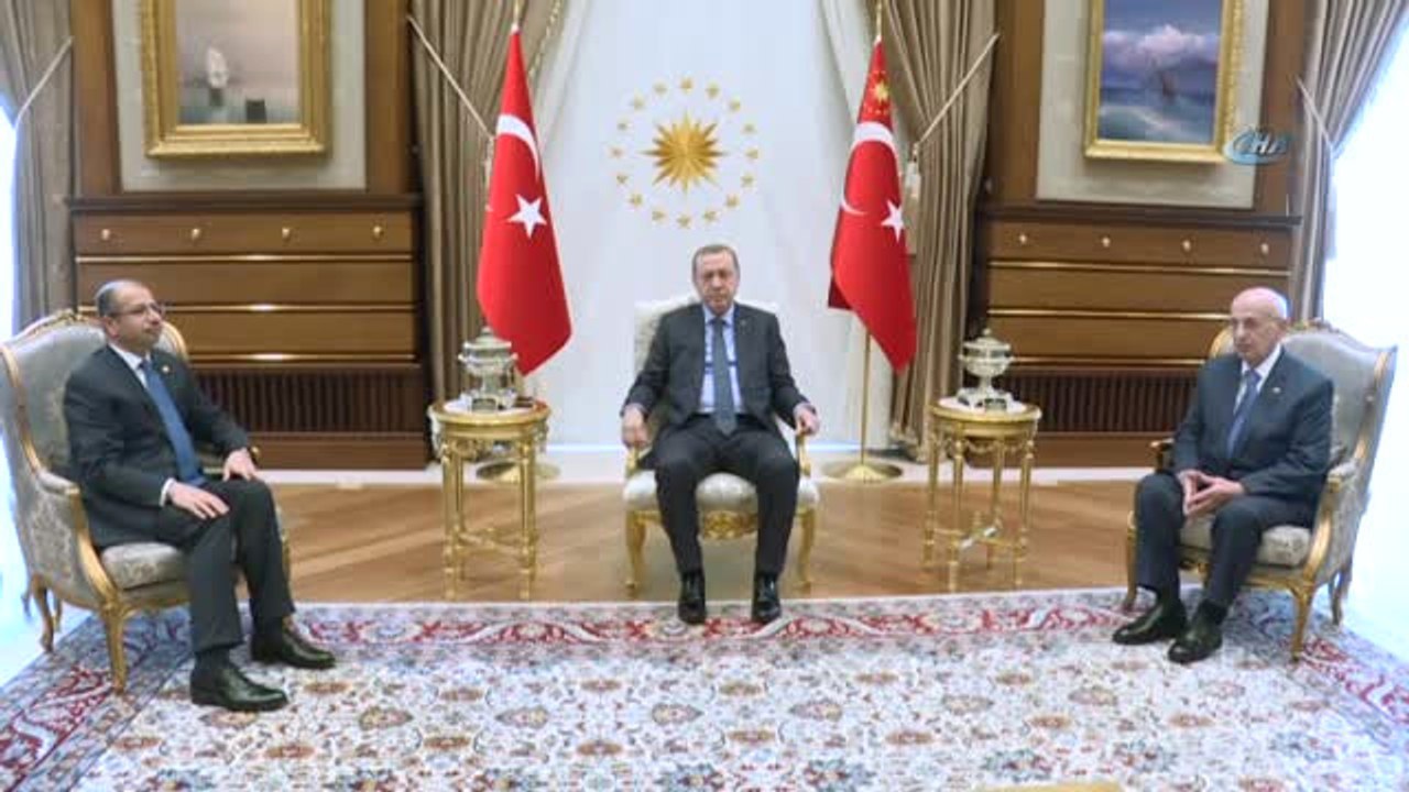 Cumhurbaşkanı Erdoğan, Irak Temsilciler Meclisi Başkanını Kabul Etti