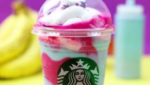 DIY STARBUCKS UNICORN FRAPPUCCINO   Healthy Smoothi