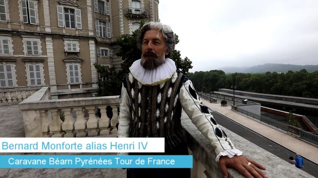 Opération Tour de France pour le Béarn avec Henri IV