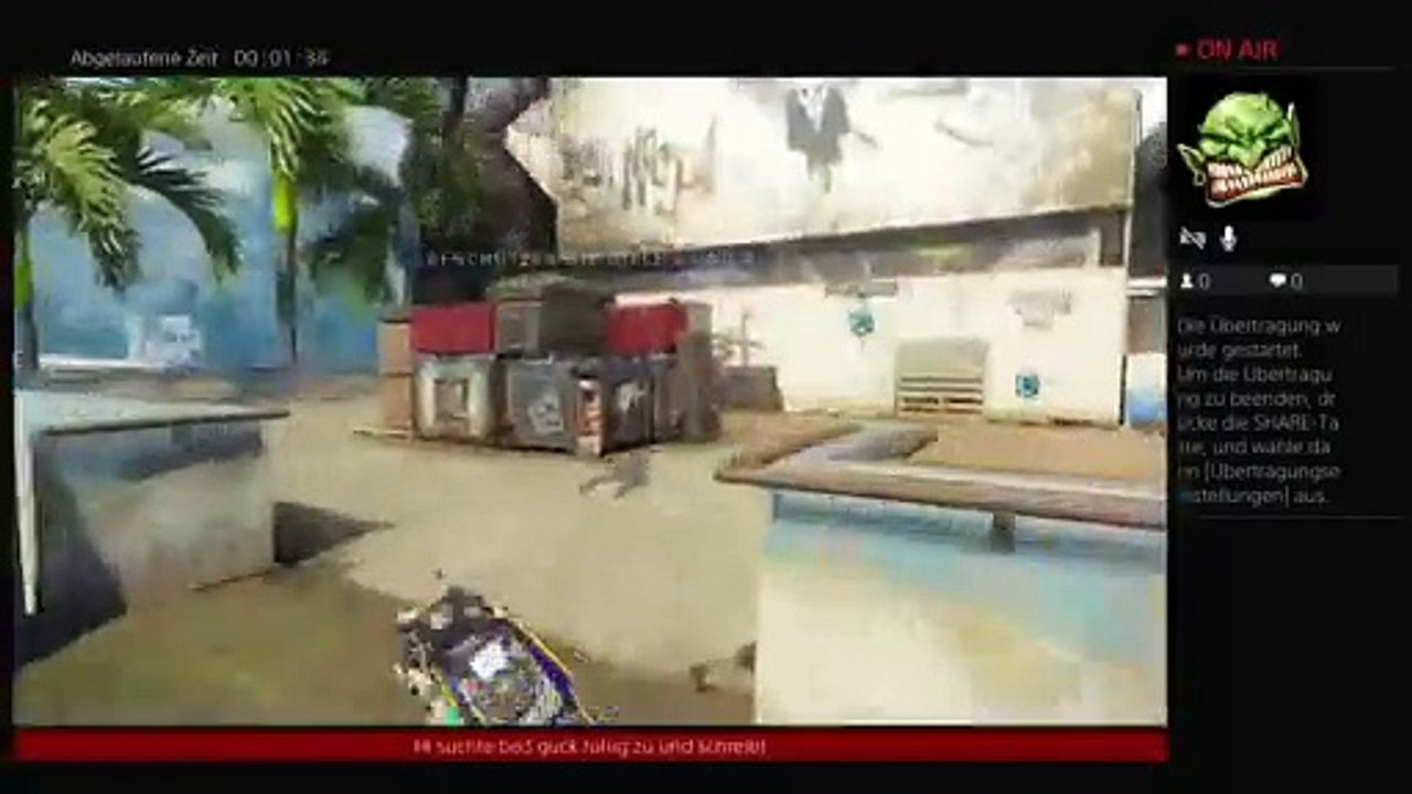 Moin mein erster Bo3 stream auf dailymotion