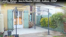 A vendre - Maison - Jouy le Moutier (95280) - 6 pièces - 110m²