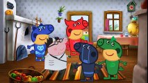 Peppa pig , PJ Masks, Finger Family Song , Gekko ,Owlette, Catboy #Romeo #Nursery Rhymes For Kids