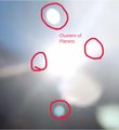 Clusters of NIBIRU Planets caugh around sun and above the sun 1