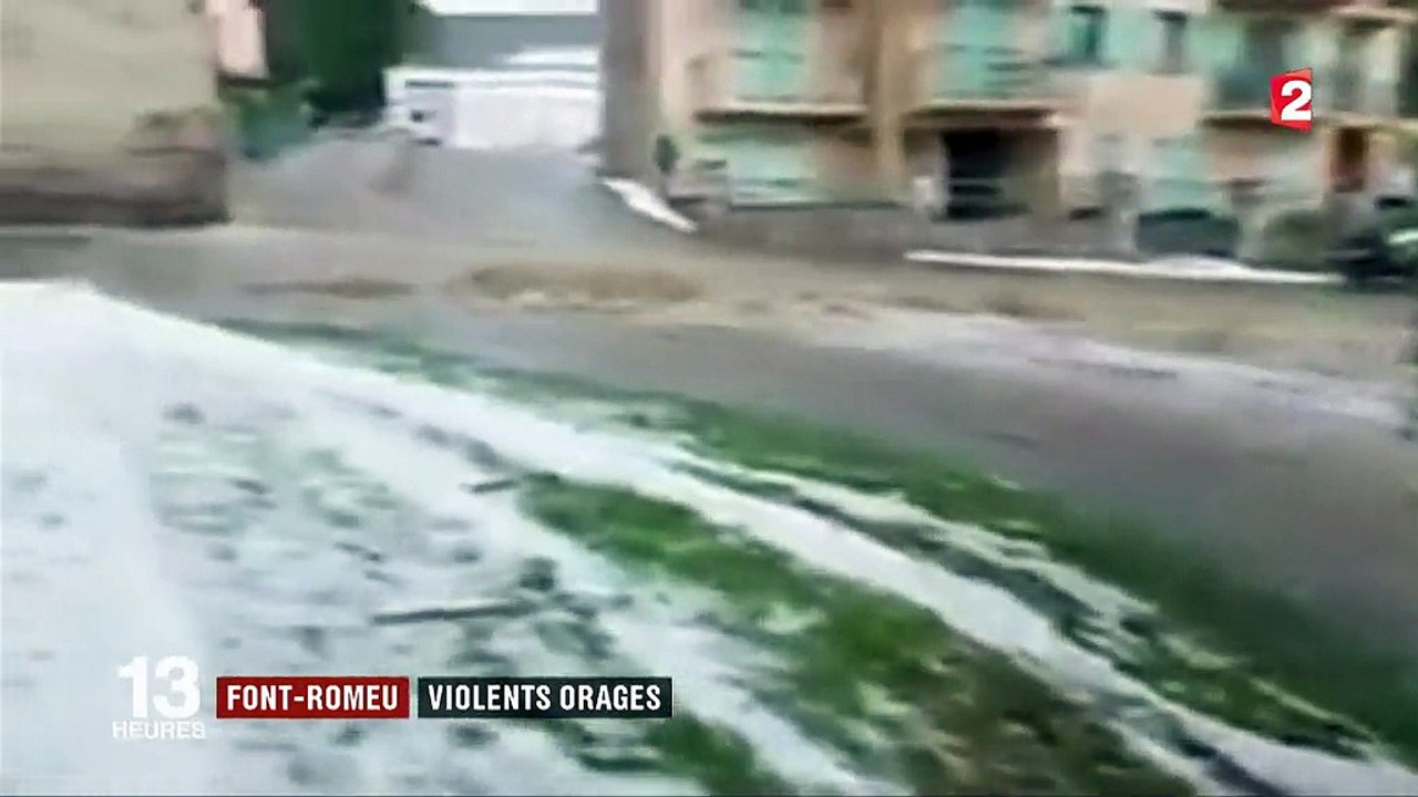 Intempéries dans les Pyrénées-Orientales : Font-Romeu victime de violents orages