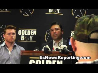 Canelo Alvarez & Golden Boy Make Big Announcement - esnews boxing