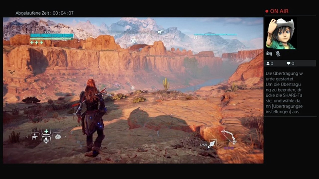 PS4-Live-Übertragung von RicohvsPandora Horizon Zero Dawn