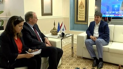 AB Türkiye Delegasyonu Başkanı Büyükşehir'de