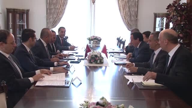 Çavuşoğlu, Tunus Dışişleri Bakanı Hamis El-Cihinavi Ile Görüştü (2)