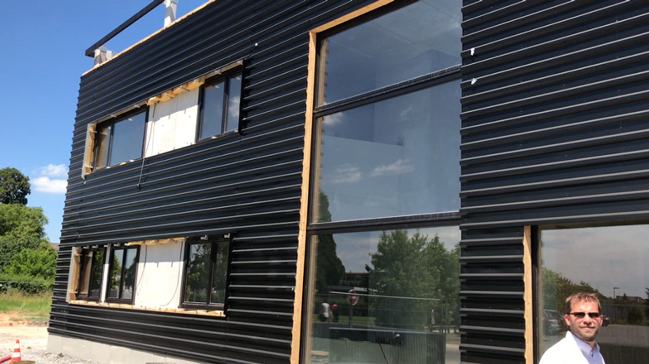 Lisieux Normandie : visite du chantier du pôle santé de Mézidon