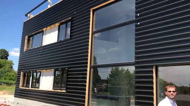 Lisieux Normandie : visite du chantier du pôle santé de Mézidon