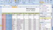 MS Excel 2007 Tutorial in Hindi   Home Tab Cells Block Insert,Delete,F