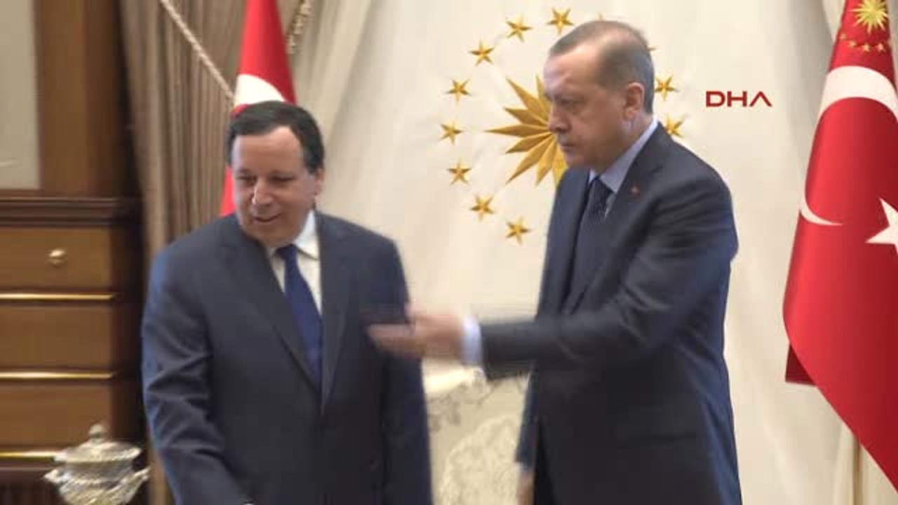 Cumhurbaşkanı Erdoğan Tunus Dışişleri Bakanı'nı Kabul Etti