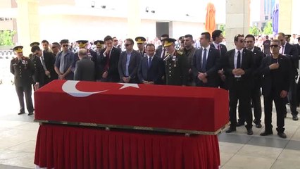 Şehit Uzman Çavuş Abdullah Büyüksoy, Son Yolculuğuna Uğurlandı (1)