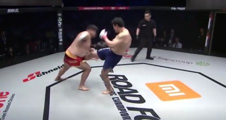 Güney Kore'de Aorigele Adlı Dövüşçü, Rakibinin Cinsel Organına Tekme Attı