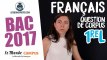 Bac L 2017 : corrigé de français (Question de corpus)