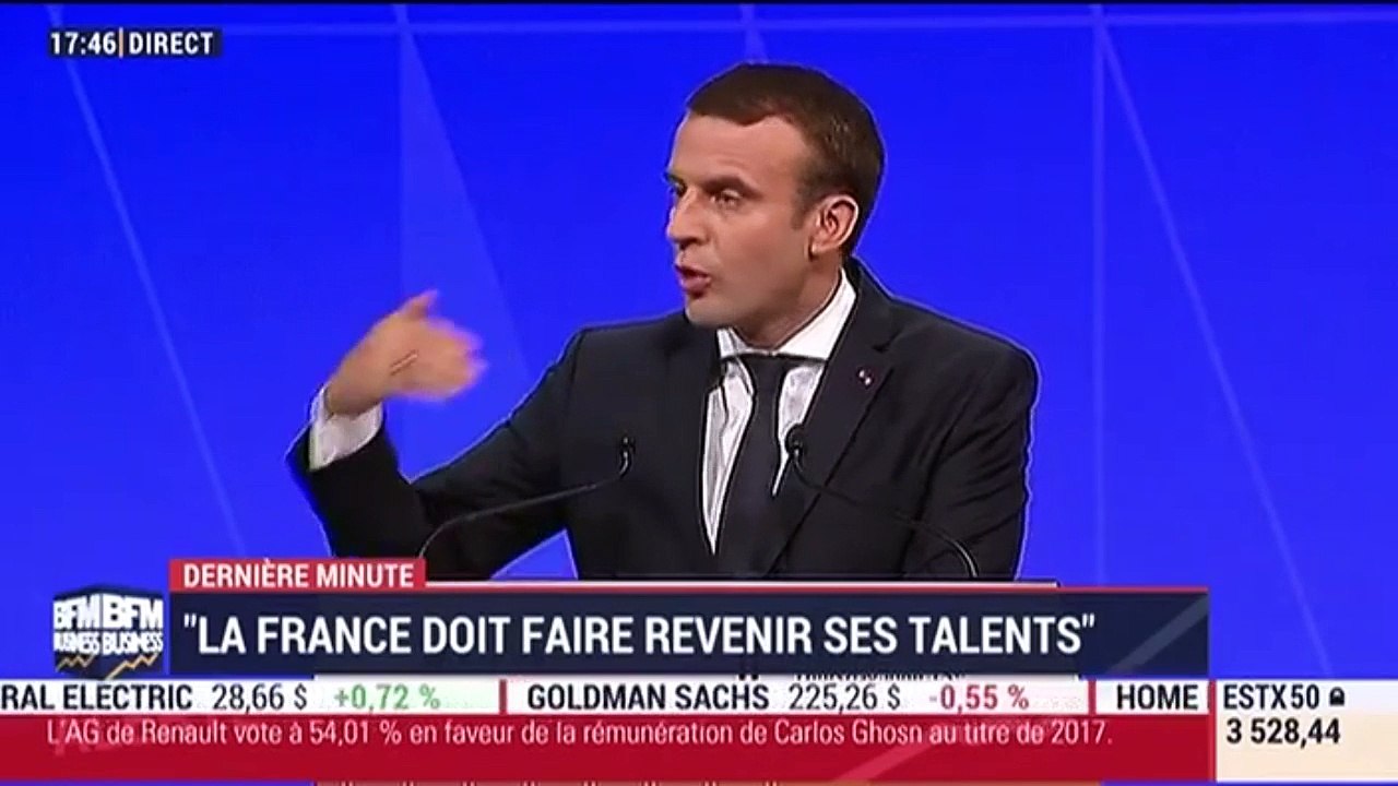 Pour Macron, "un entrepreneur qui s'enrichit es...