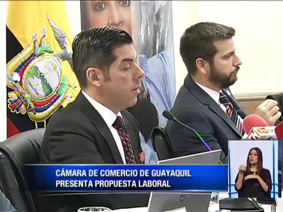 Ministro de Trabajo mantuvo una reunión con el Presidente de la Cámara de Comercio de Guayaquil