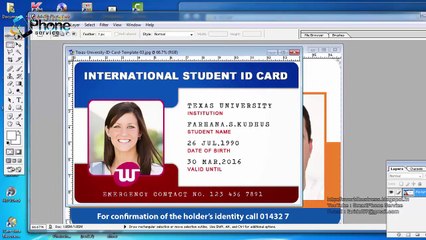 PVC Id Card Printing Page Layout (Templadrgr