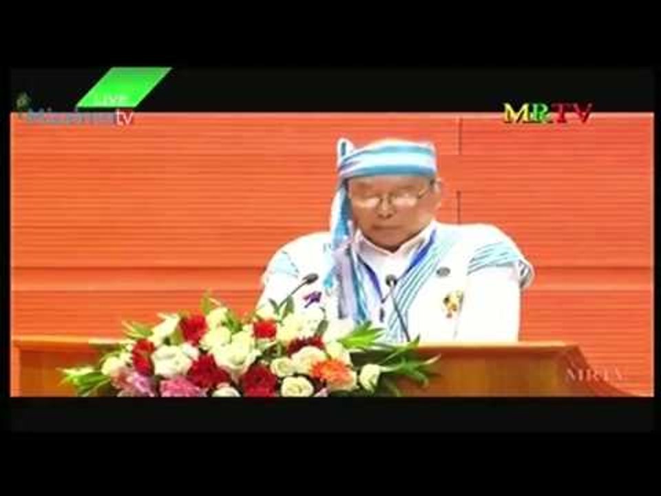 အမ်ိဳးသားလႊတ္ေတာ္ ဥကၠဌ မန္းဝင္းခိုင္သန္း ၏၂၁ ရာစုပင္လံု ညီလာခံ မိန္႔ခြန္း