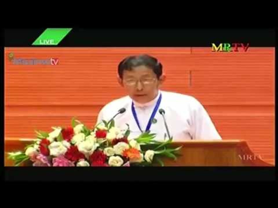 USDP ဥကၠဌ ဦးသန္းေဌး ၏၂၁ ရာစုပင္လံု ညီလာခံ မိန္႔ခြန္း