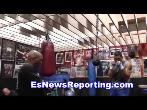 gabe rosao in camp for kirkland - EsNews boxing