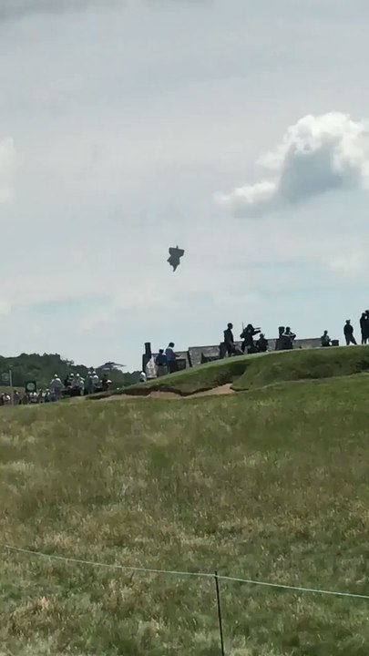 Blimp Crashes at US Open in Wisconsin