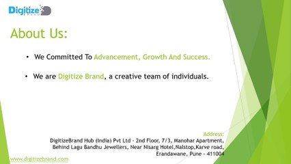 Best Web development service provider in pune-DigitizeBrand