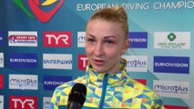 European Diving Championships - Kyiv 2017, Anastasiia NEDOBIGA (UKR) - Bronze medalist of 3m Springboard Women